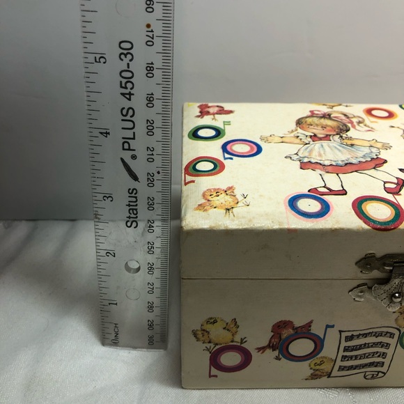 Vintage ballerina music box Taiwan 1976 Works Gunther Mele - Picture 15 of 17